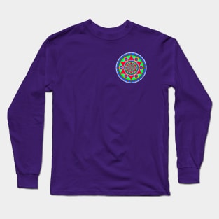 Abstract Geometric Designs 10 Long Sleeve T-Shirt